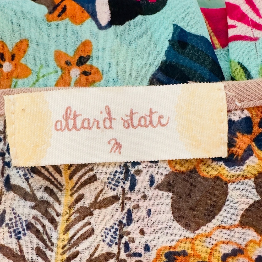 Altar’d State ~ Multicolor Patterned Adjustable S… - image 2